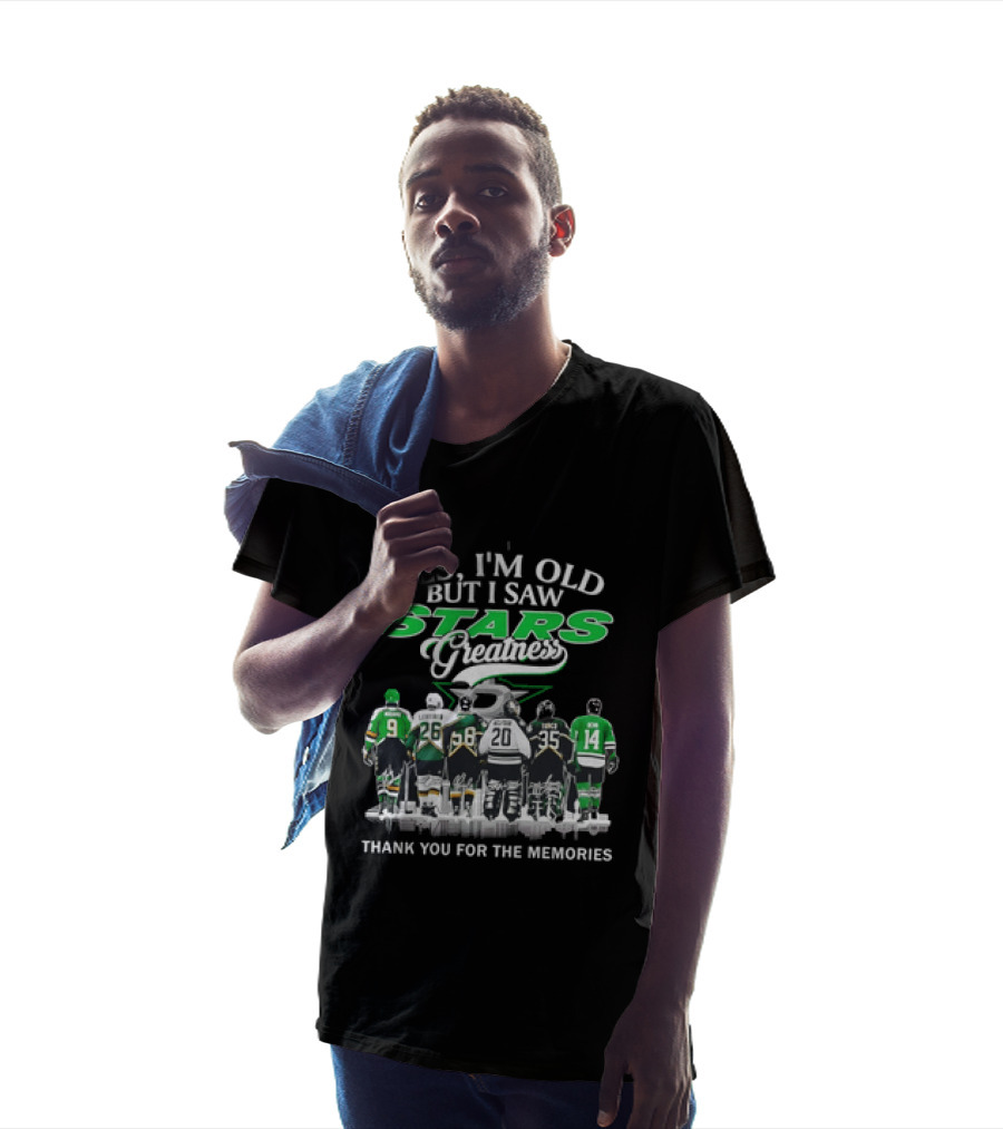 Yes I'm Old But I Saw Stars Greatness Thank You For The Memories T-Shirt