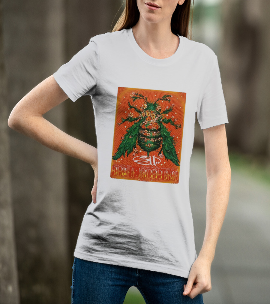 311 Chicago Illinois 2026 Huntington Bank Pavilion July 12 Floral Insect T-Shirt