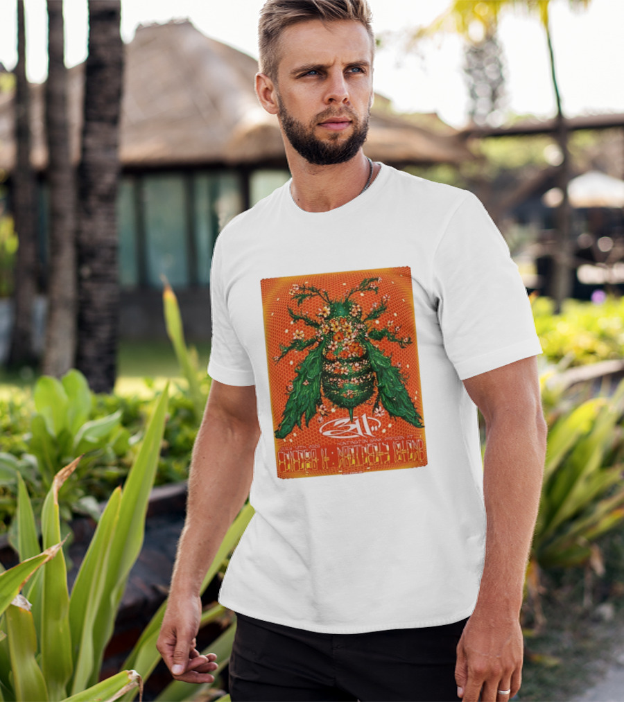 311 Chicago Illinois 2026 Huntington Bank Pavilion July 12 Floral Insect T-Shirt