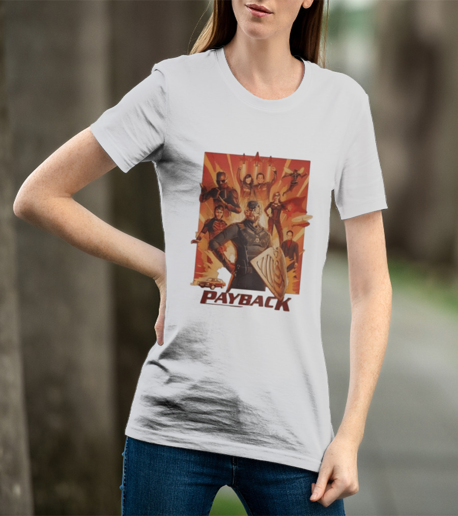 Payback The Boys Soldier Boy Crimson Countess Gunpowder Mindy Lite TNT Ensemble T-Shirt