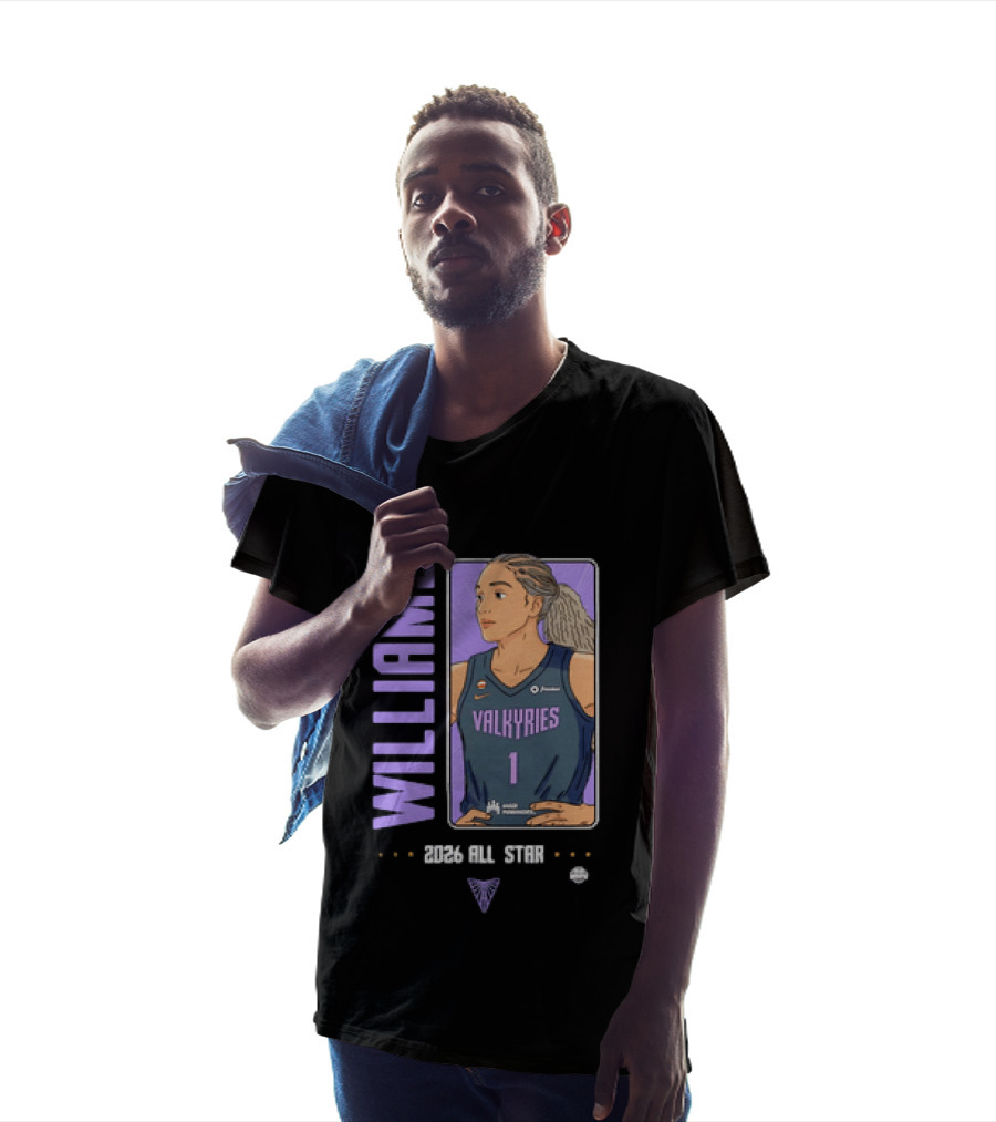 Golden State Valkyries Gabby Williams 2026 WNBA All Star Williams 1 T-Shirt