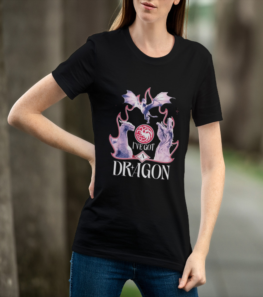 House Targaryen I've Got A Dragon Fantasy T-Shirt
