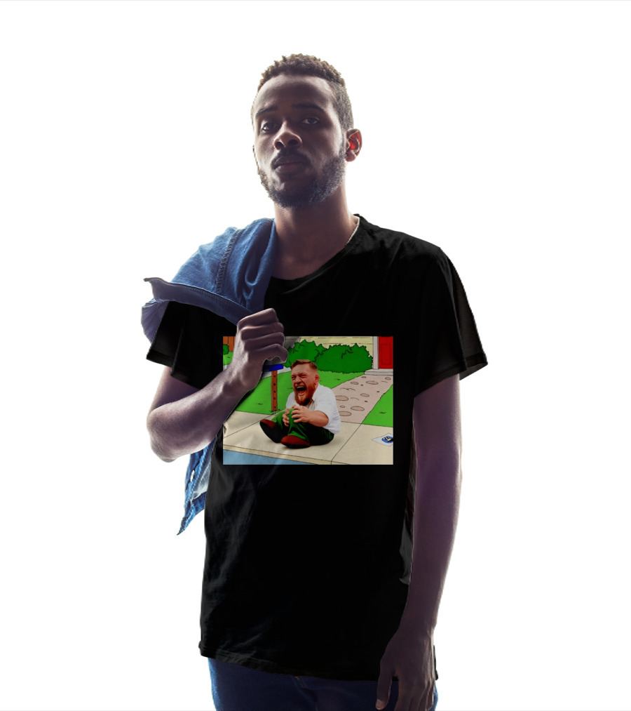 Family Guy Conor McGregor Laughing Curb Scene T-Shirt