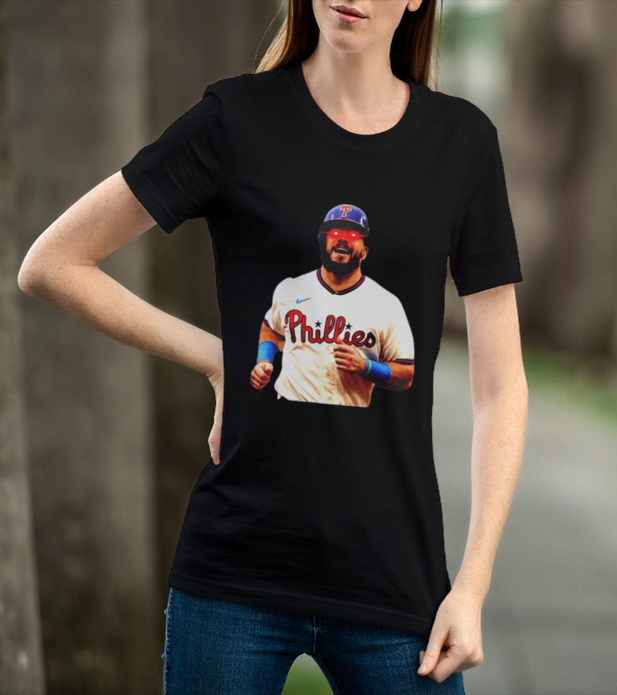 Philadelphia Phillies Kyle Schwarber Dark Brandon MLB T-Shirt