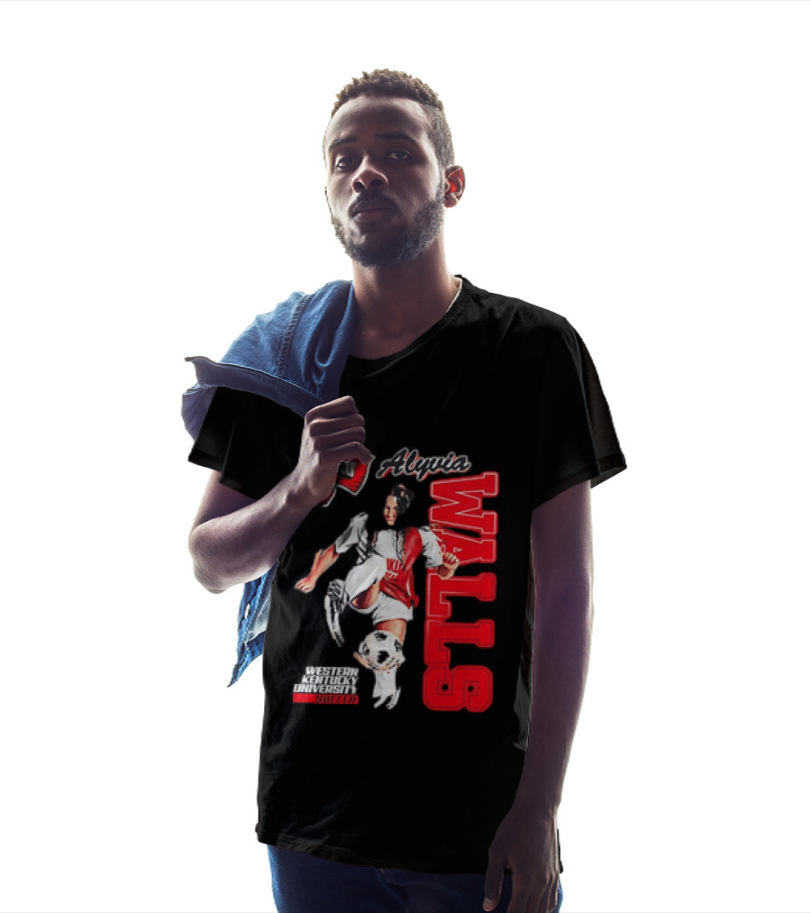 Western Kentucky University Soccer Alyvia Walls WKU T-Shirt