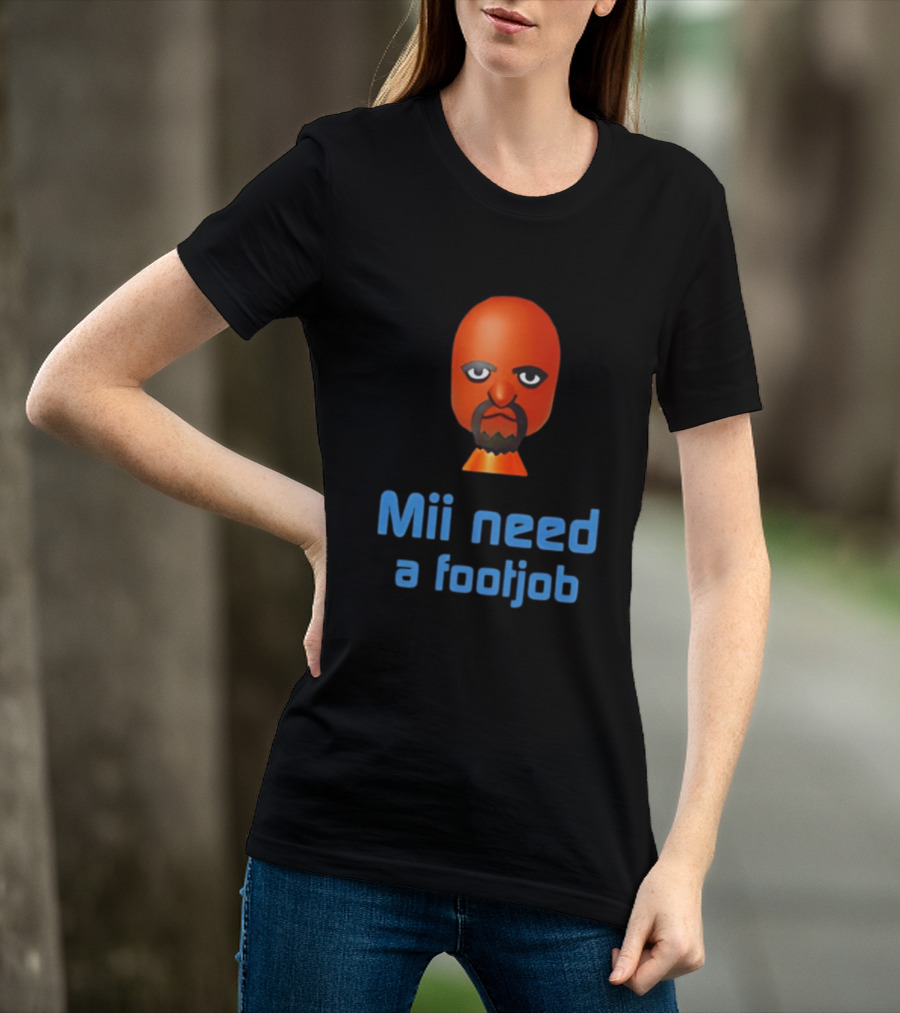 Wii Sports Mii Need A Footjob T-Shirt