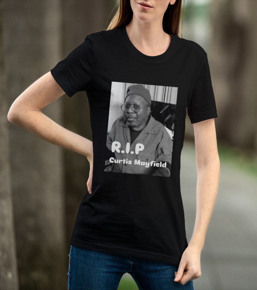 RIP Curtis Mayfield Memory July 13 1990 T-Shirt