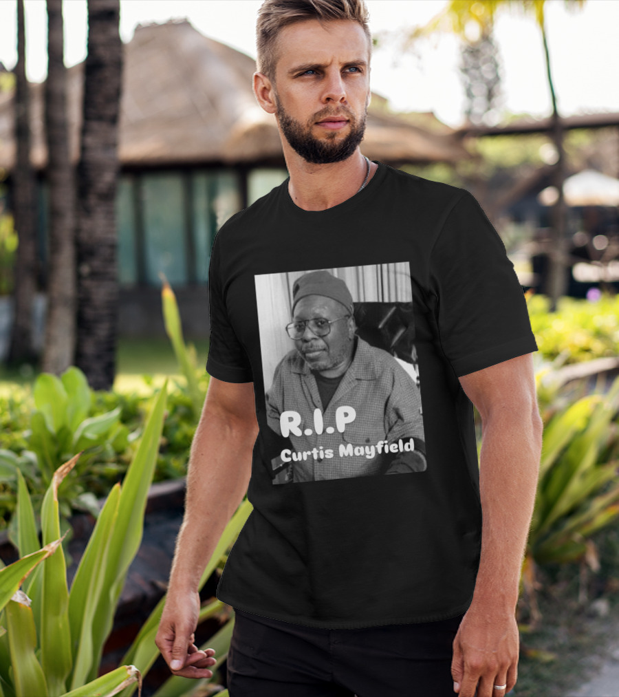 RIP Curtis Mayfield Memory July 13 1990 T-Shirt