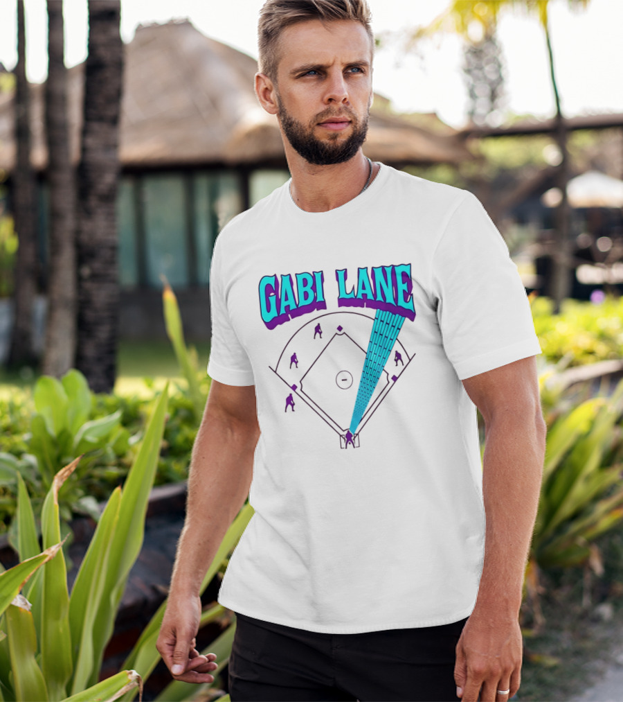 Gabi Lane Home Run Baseball Diamond T-Shirt