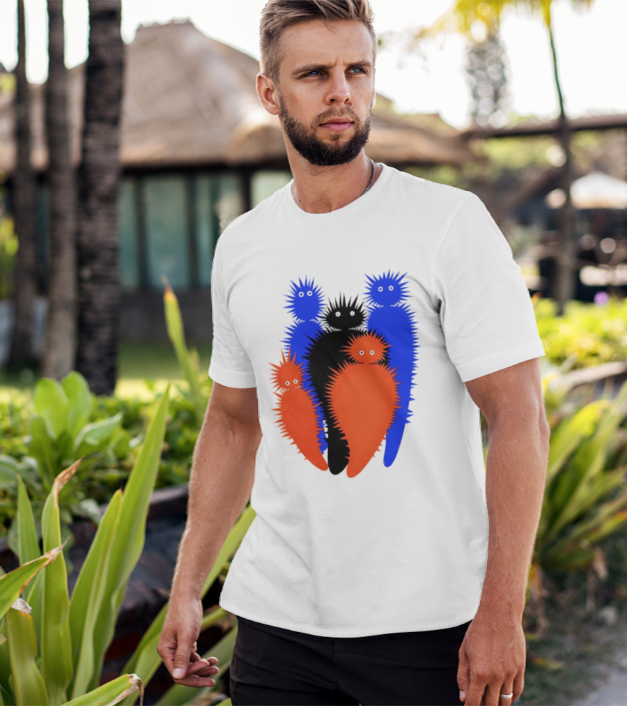 Hollerbaum And Schmidt Julius Klinger 1909 Spiky Colorful Creatures T-Shirt