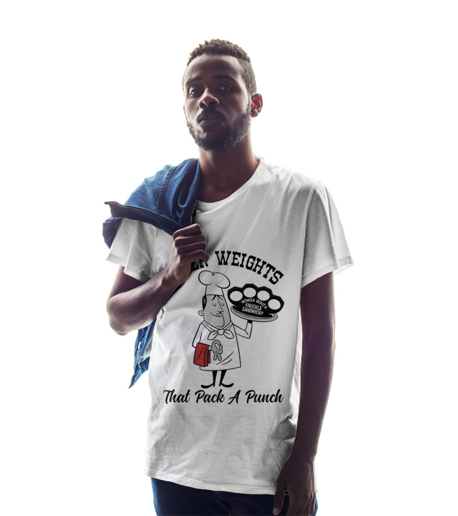 Paper Weights That Pack A Punch Chef Knuckle Sandwich T-Shirt