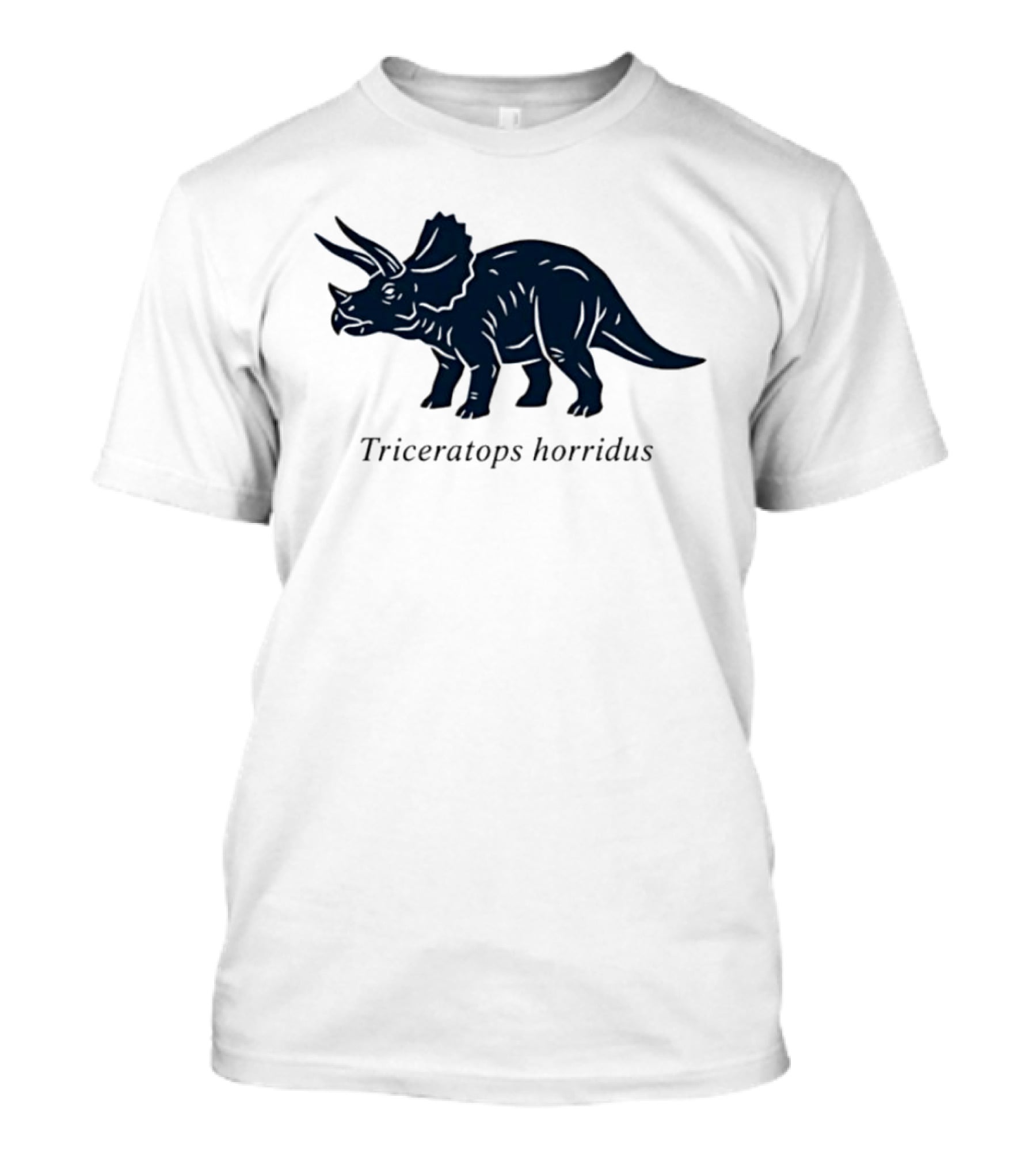 Triceratops Horridus Dinosaur Prehistoric Animal Paleontology Biology Science T-Shirt