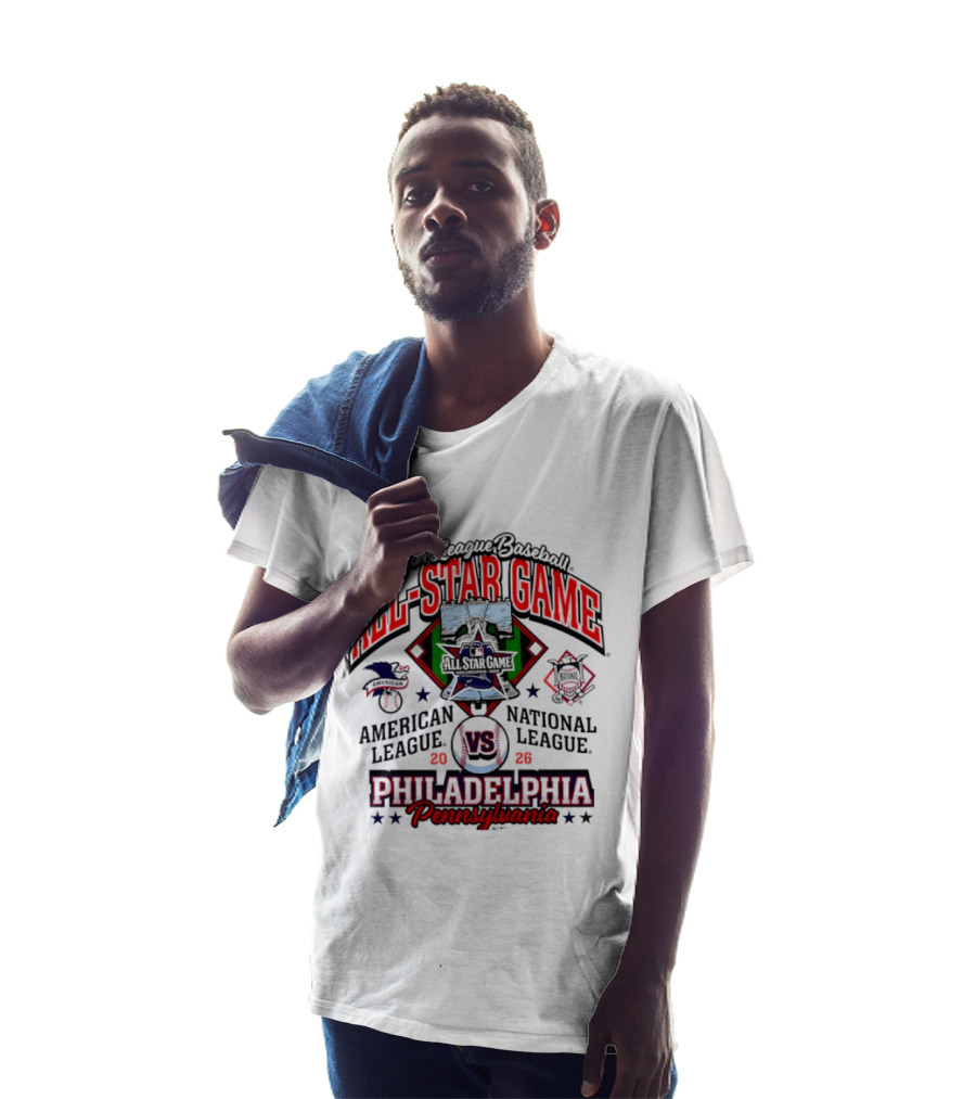 Major League Baseball All Star Game 2026 Philadelphia American League Vs National League T-Shirt
