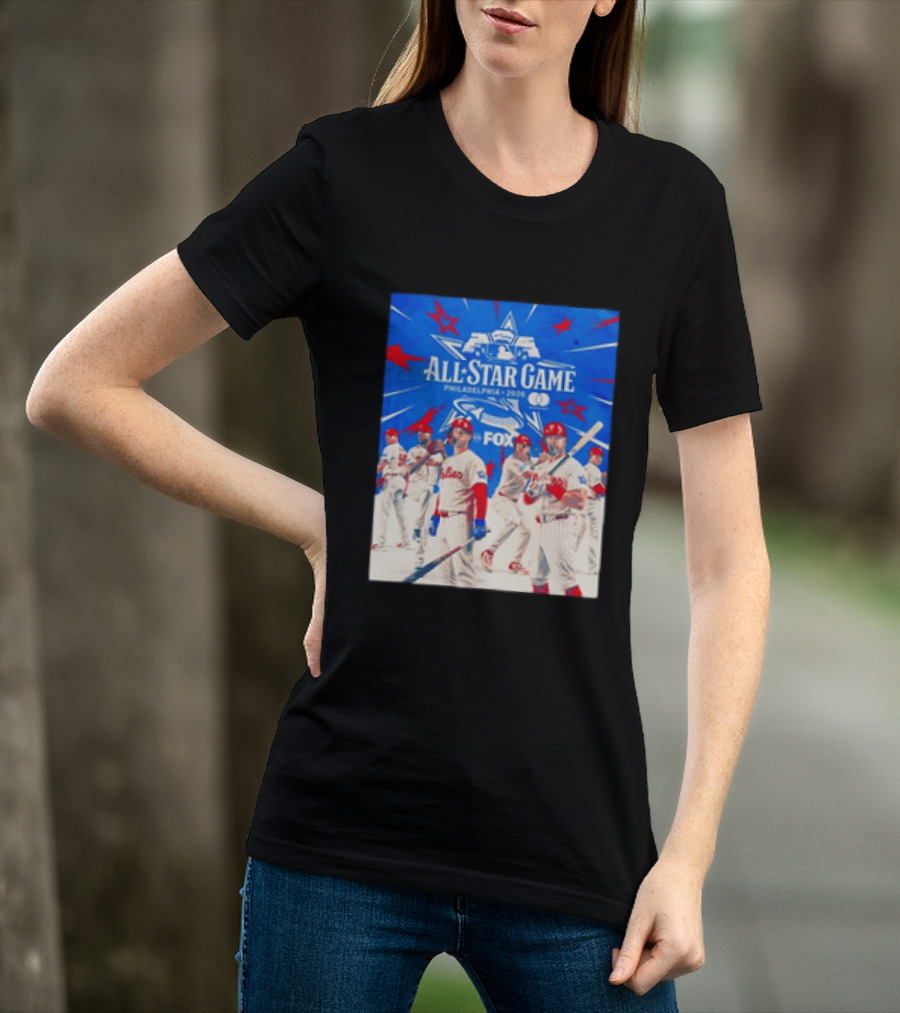 2026 All Star Game Philadelphia Phillies Major League Baseball FOX T-Shirt