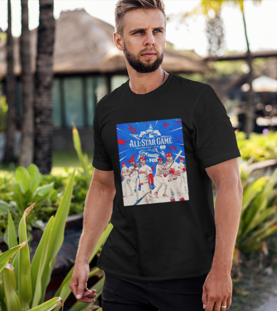 2026 All Star Game Philadelphia Phillies Major League Baseball FOX T-Shirt