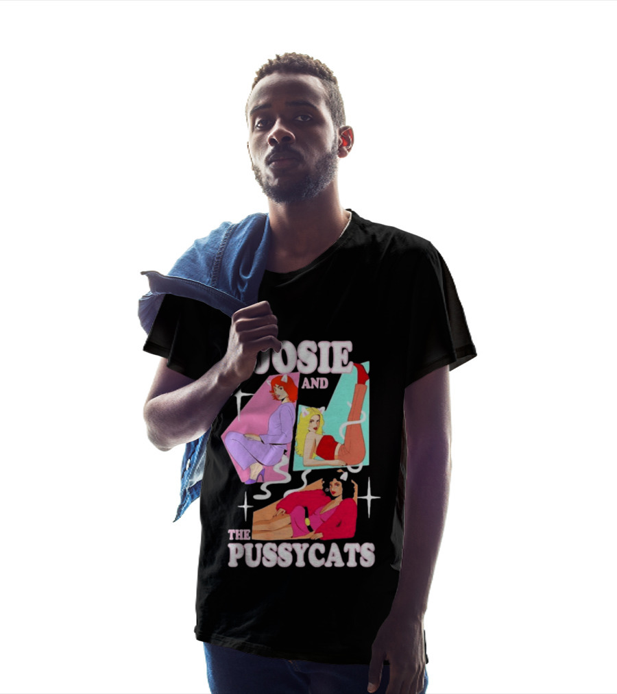 Josie And The Pussycats Valerie Brown Melody Valentine Vintage Cartoon Fashion T-Shirt