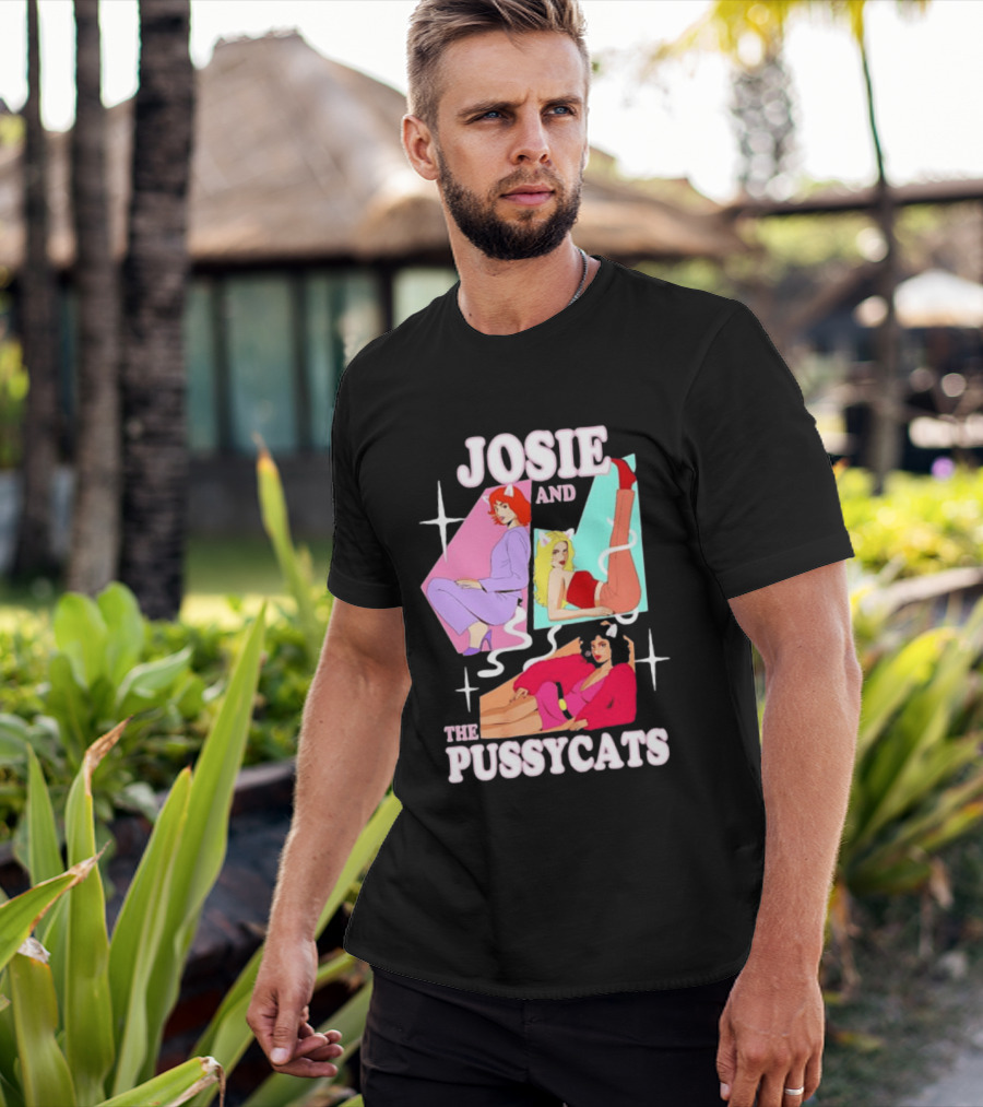 Josie And The Pussycats Valerie Brown Melody Valentine Vintage Cartoon Fashion T-Shirt