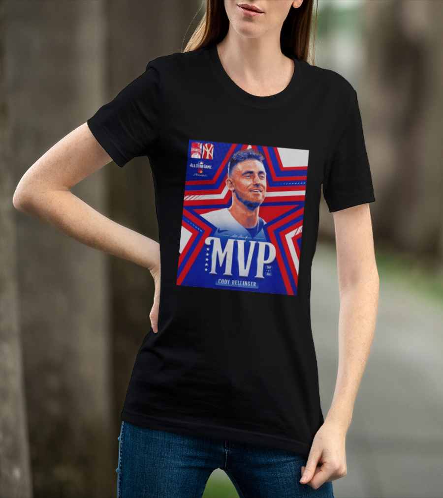 Cody Bellinger MVP 2026 MLB All Star Game Philadelphia Yankees Stars T-Shirt