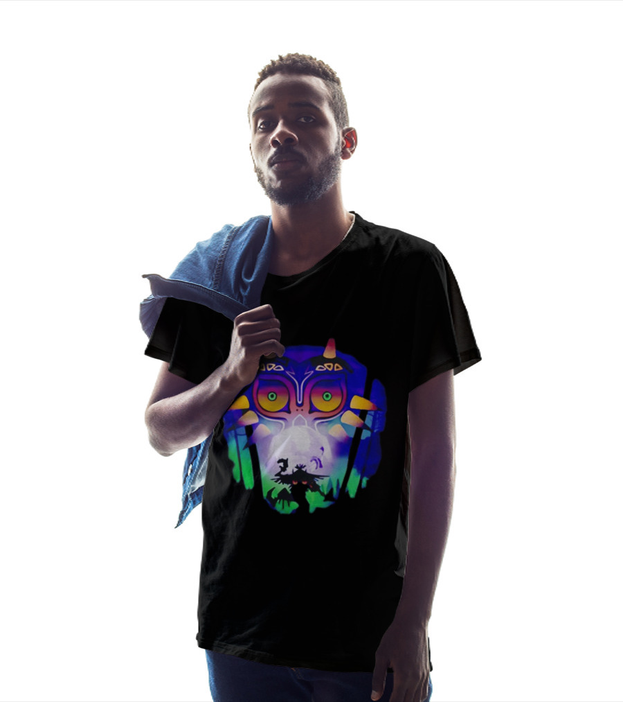 Majora's Mask Legend Of Zelda Skull Kid And Moon T-Shirt