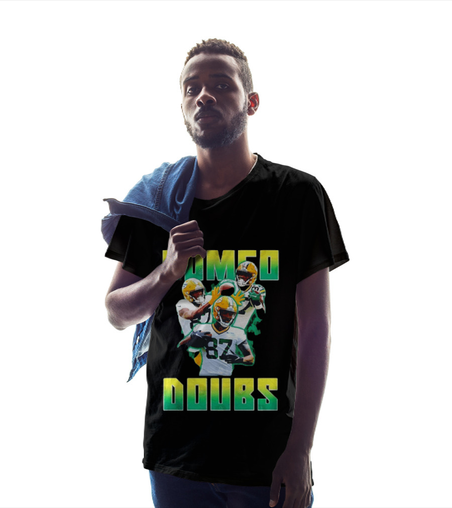 Green Bay Packers Football Romeo Doubs 87 Packers T-Shirt