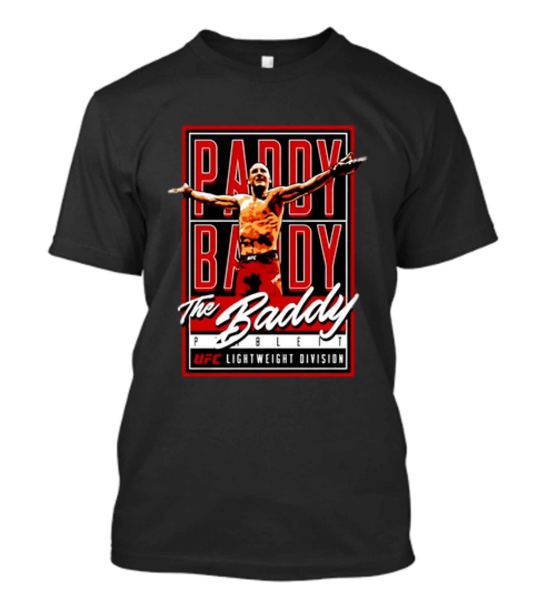 Paddy Pimblett The Baddy UFC Lightweight Division Fighter T-Shirt