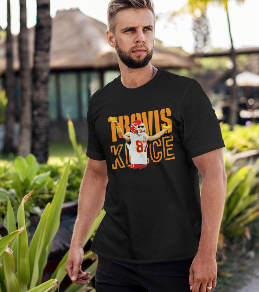 Travis Kelce 87 Kansas City Chiefs Football T-Shirt