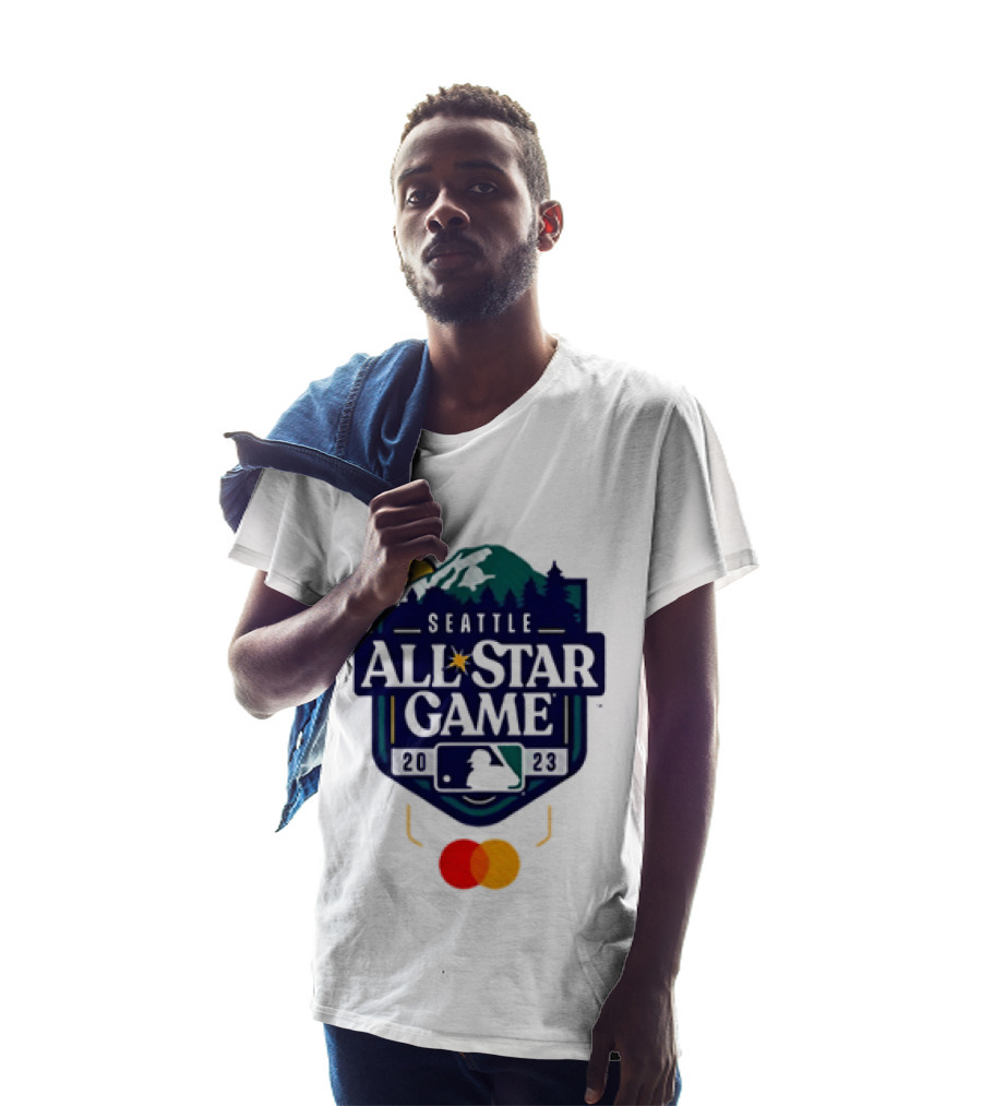 Seattle 2023 MLB All Star Game Baseball Mastercard T-Shirt