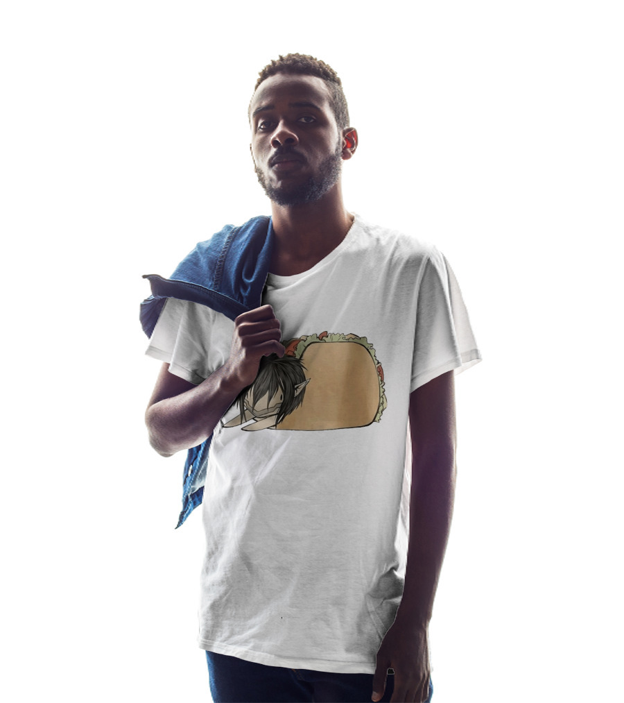 Attack On Titan A Taco On Titan Anime Mashup T-Shirt