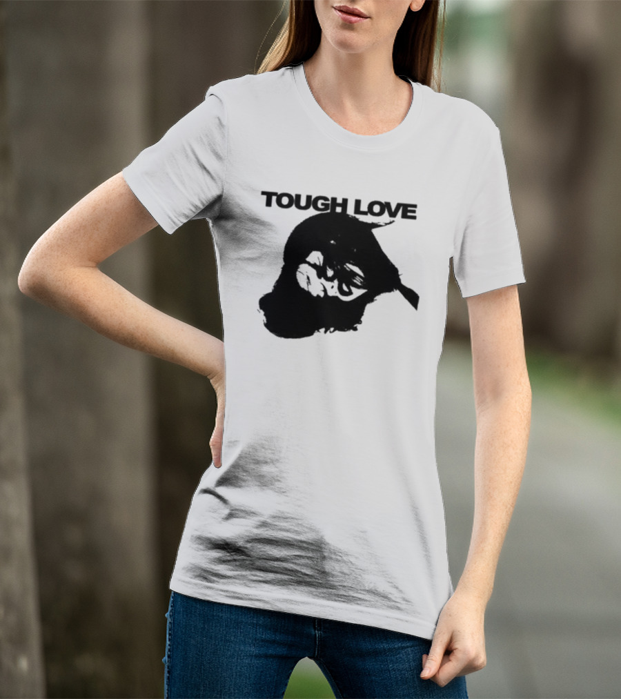 Tough Love Skull With Barbed Wire T-Shirt