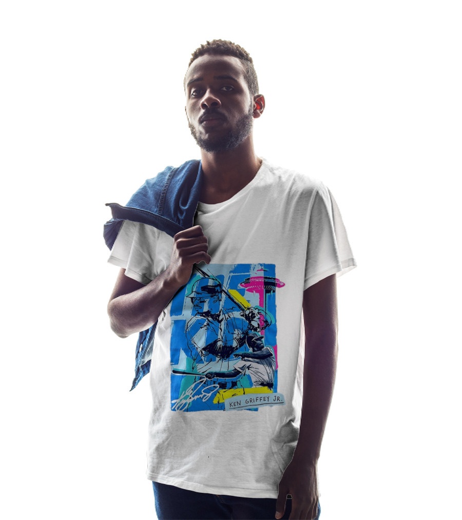 Ken Griffey Jr Seattle Mariners Baseball Legend T-Shirt