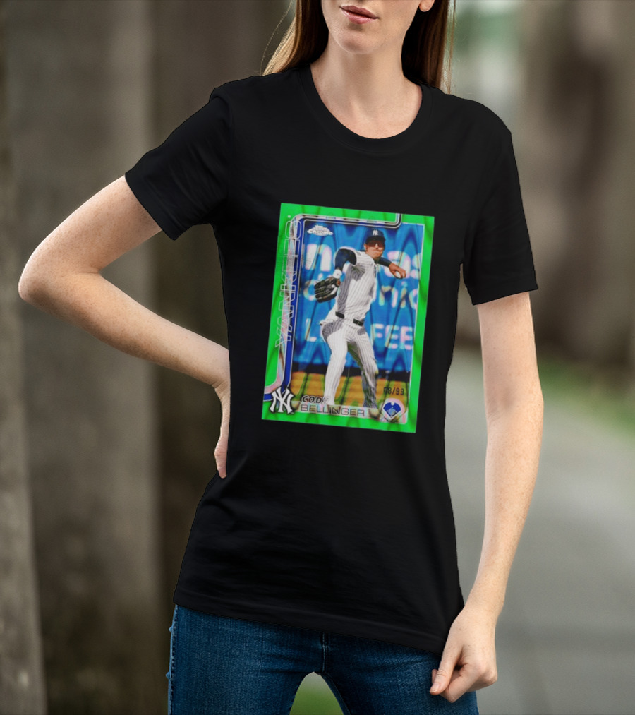 Cody Bellinger 08 99 Topps Chrome Yankees T-Shirt