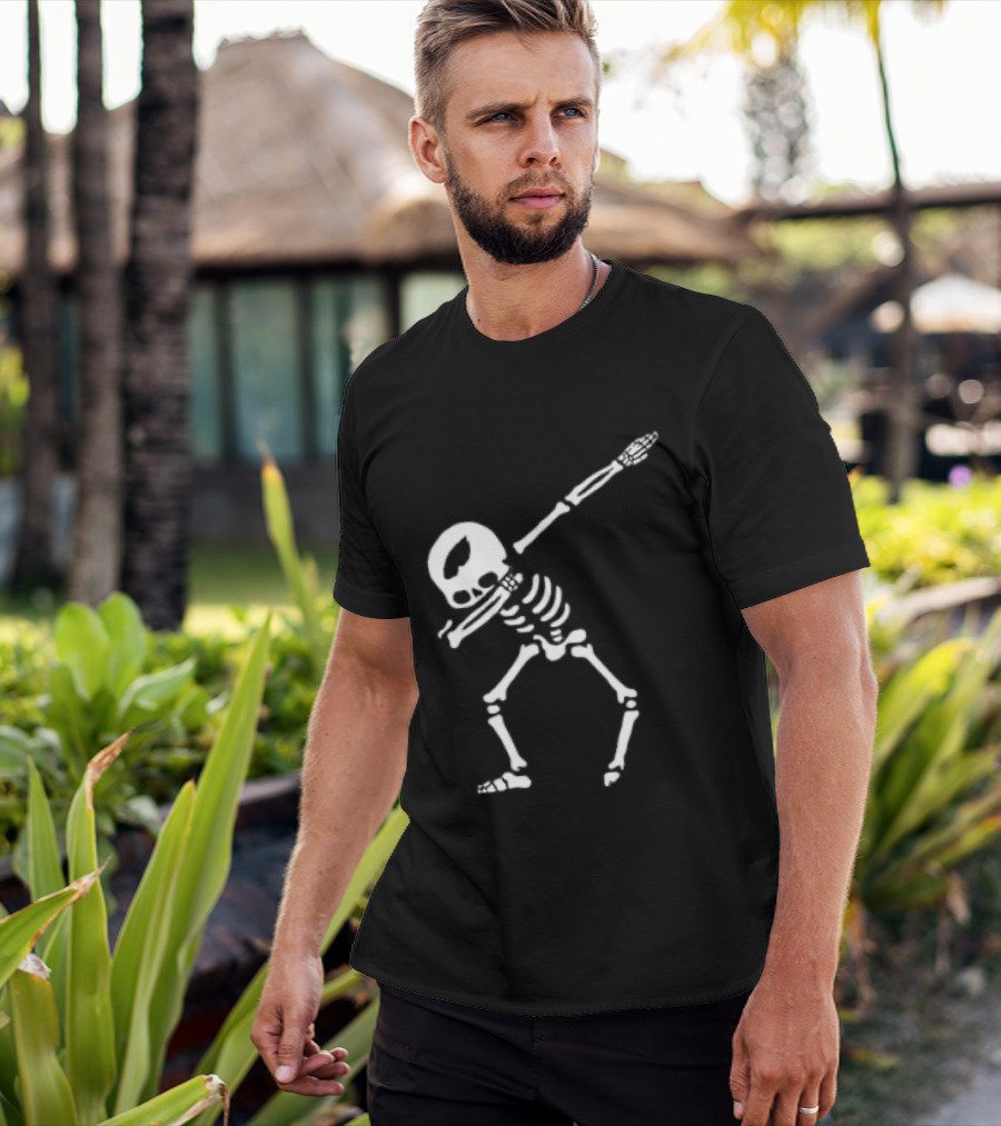 Philadelphia Eagles Dabbing Skeleton T-Shirt