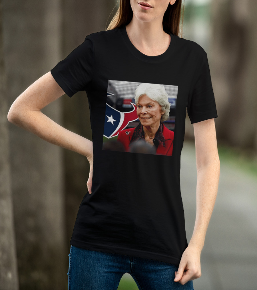 Houston Texans Co Founder Janice McNair Legacy Honored T-Shirt