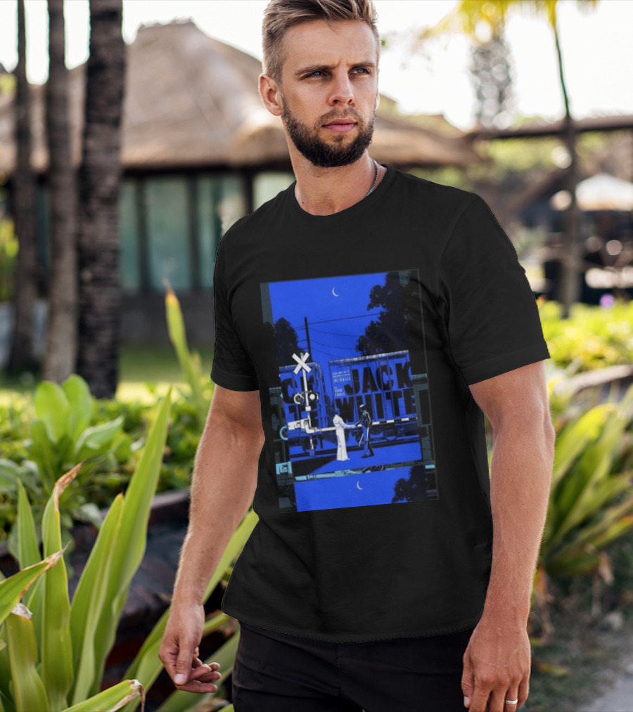 Jack White Jul 15 2026 Toronto Concert Railway Crossing T-Shirt