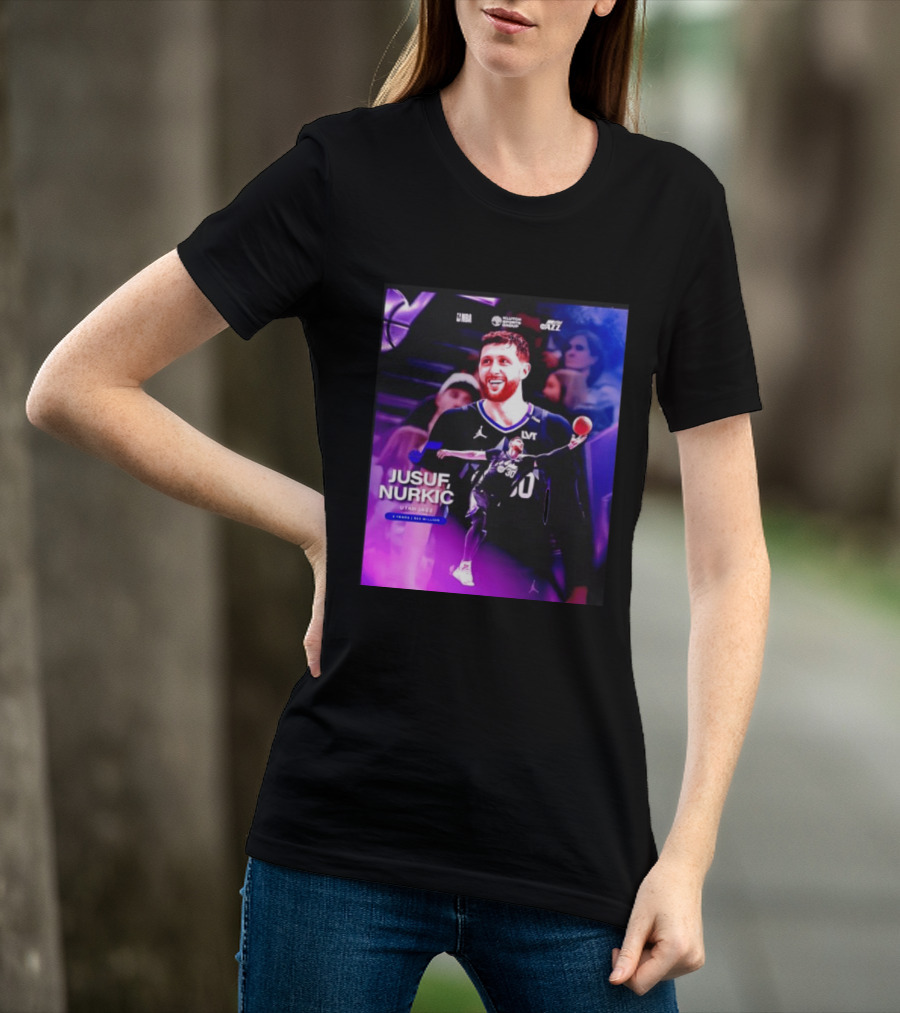 Jusuf Nurkić NBA Utah Jazz Contract 2 Years 22 Million T-Shirt