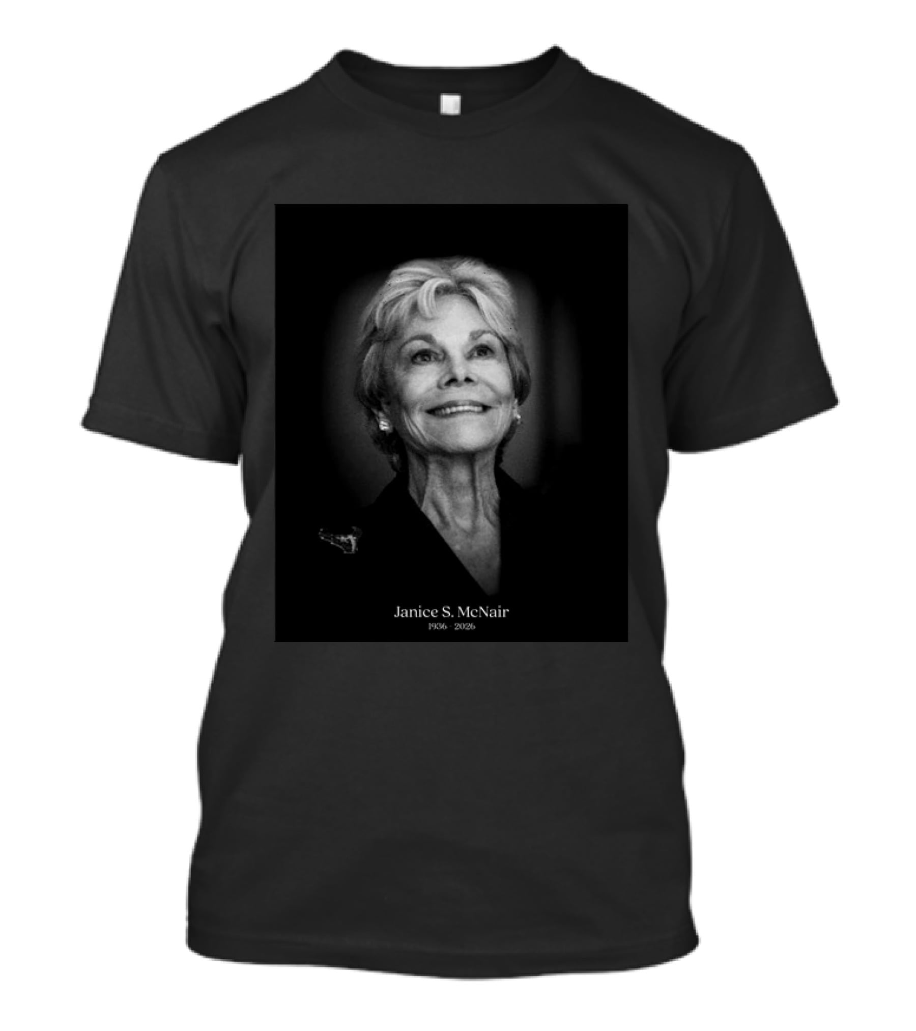 Janice S. McNair 1936 2026 Memorial T-Shirt
