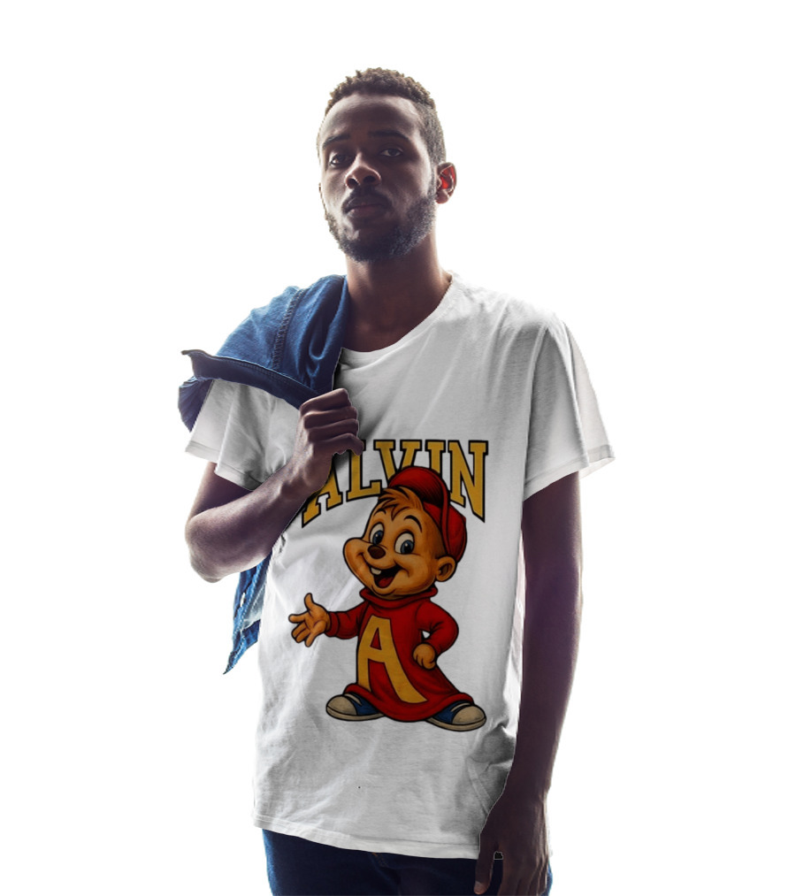 Alvin And The Chipmunks Alvin Character With Standing A T-Shirt