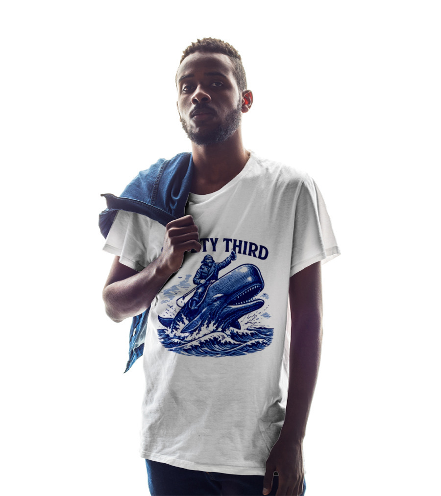 Safety Third Nautical Whale Rider Humor T-Shirt