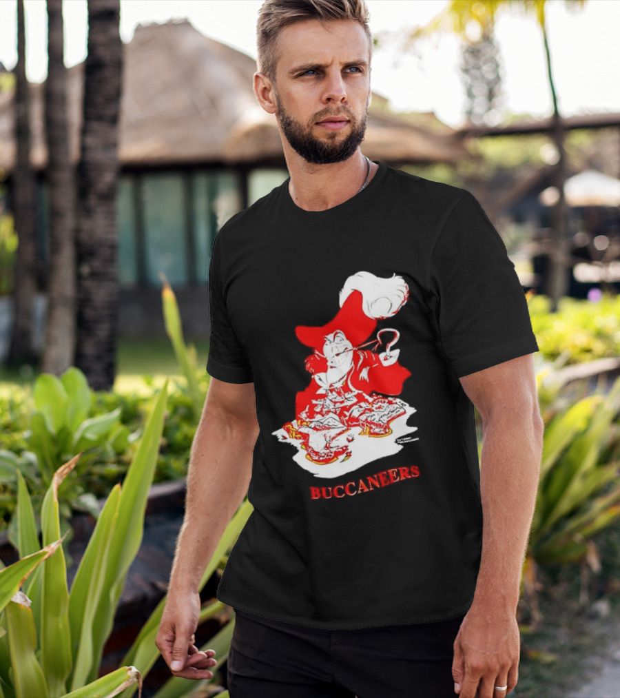Captain Hook Buccaneers Pirate Tampa Bay T-Shirt