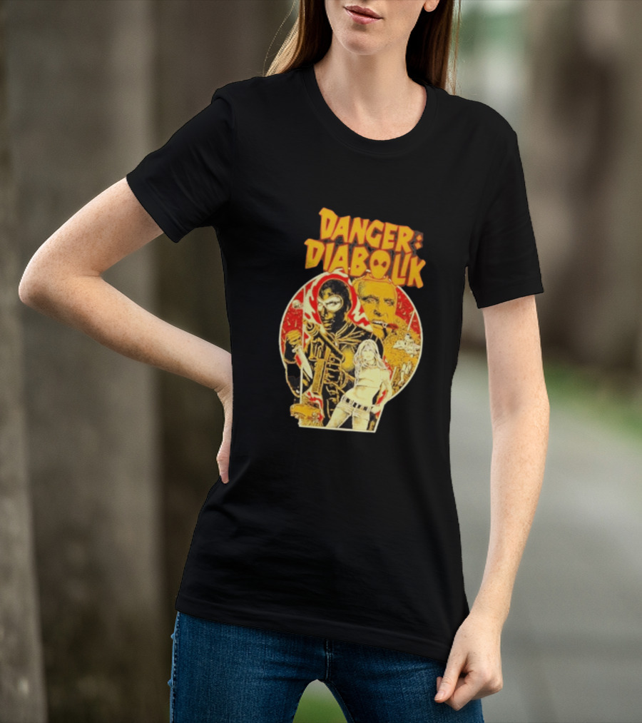 Danger Diabolik Italian Comic Mario Bava T-Shirt