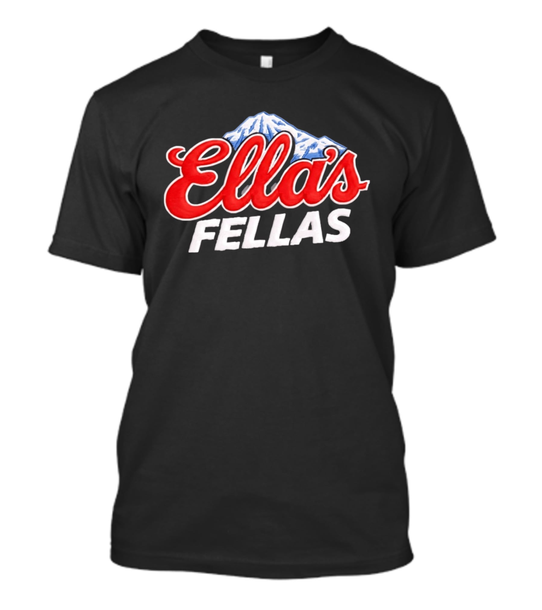 Ella's Fellas Mountain Country Music Lover T-Shirt