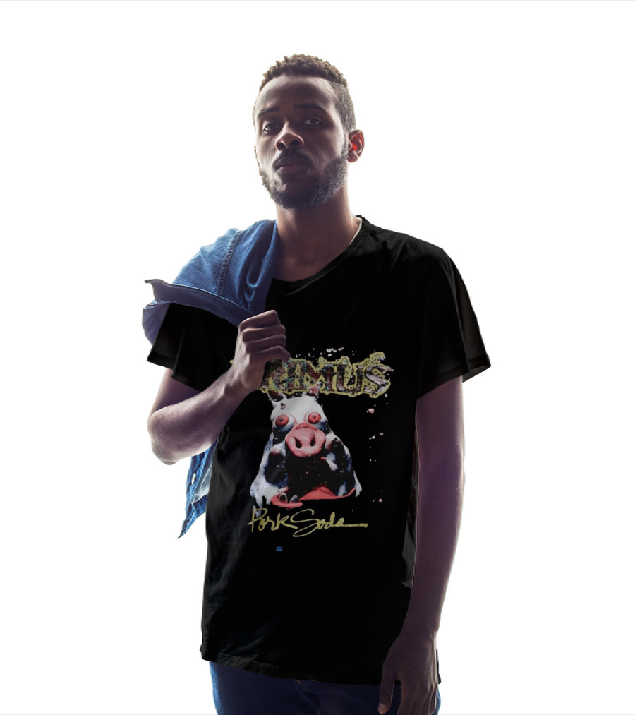 Primus Pork Soda Album Cover Pig Model T-Shirt