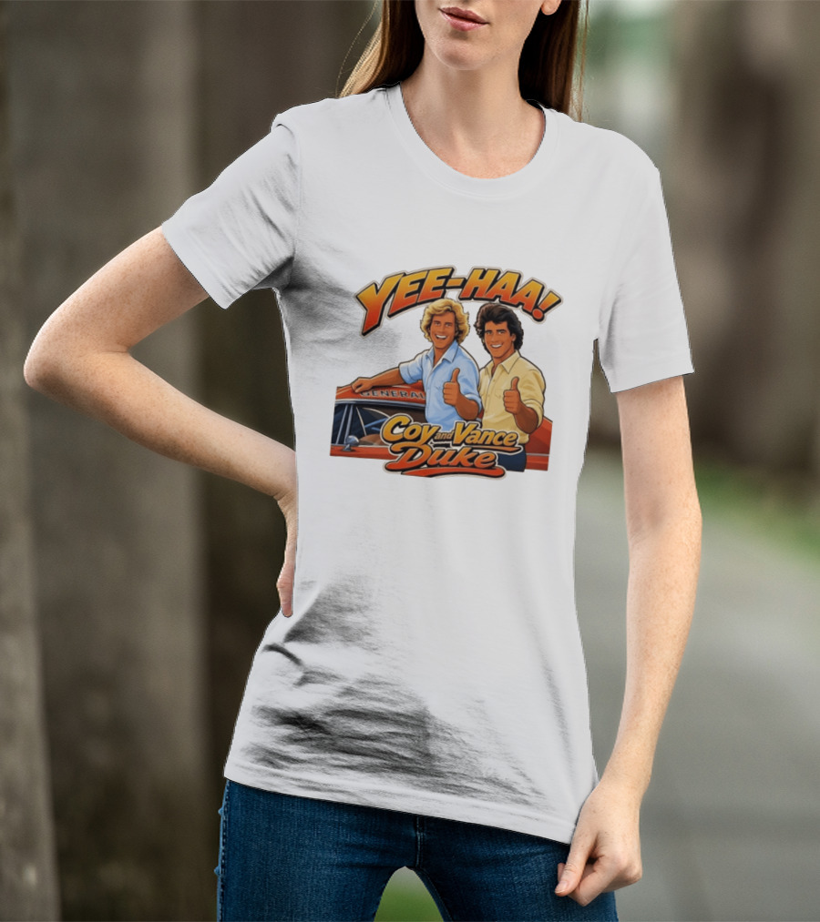 Yee Haa Coy And Vance Duke General Lee T-Shirt