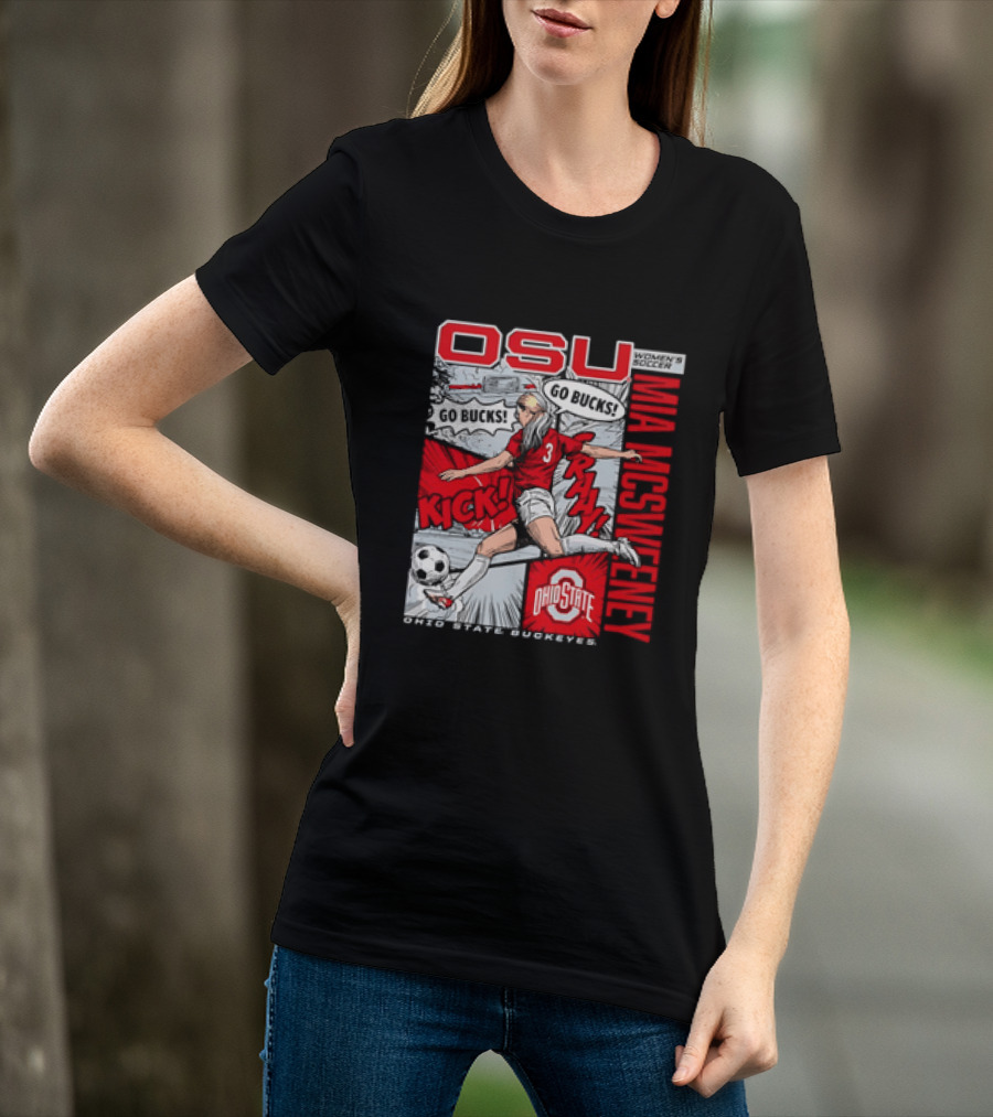 Ohio State Buckeyes OSU Mia McSweeney T-Shirt