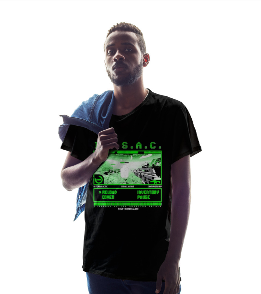 I.G.S.A.C Reload Cover Inventory Pause Gaming Interface Display T-Shirt