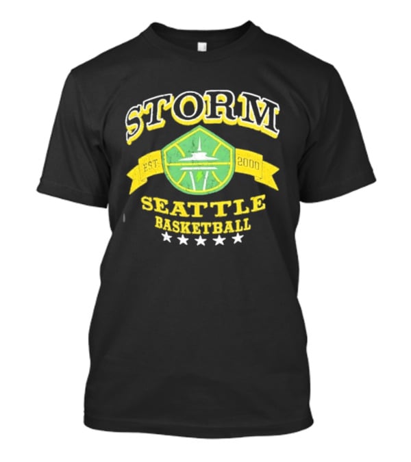 Seattle Storm Basketball Est 2000 WNBA T-Shirt