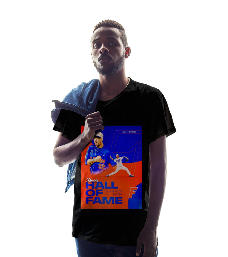 Logan Shore Florida Gators Hall Of Fame Class Of 2026 T-Shirt