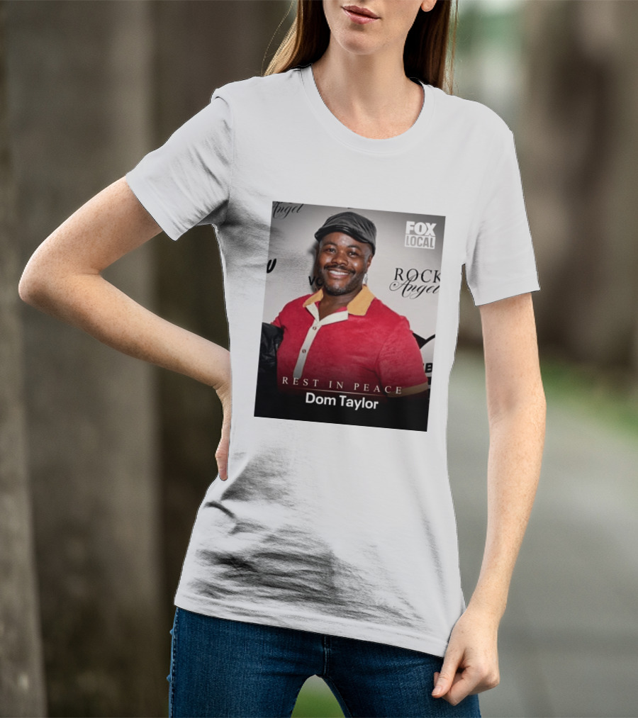 Rest In Peace Dom Taylor Celebrating Caribbean Cuisine Netflix Five Star Chef T-Shirt