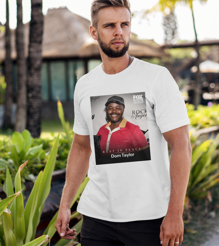 Rest In Peace Dom Taylor Celebrating Caribbean Cuisine Netflix Five Star Chef T-Shirt