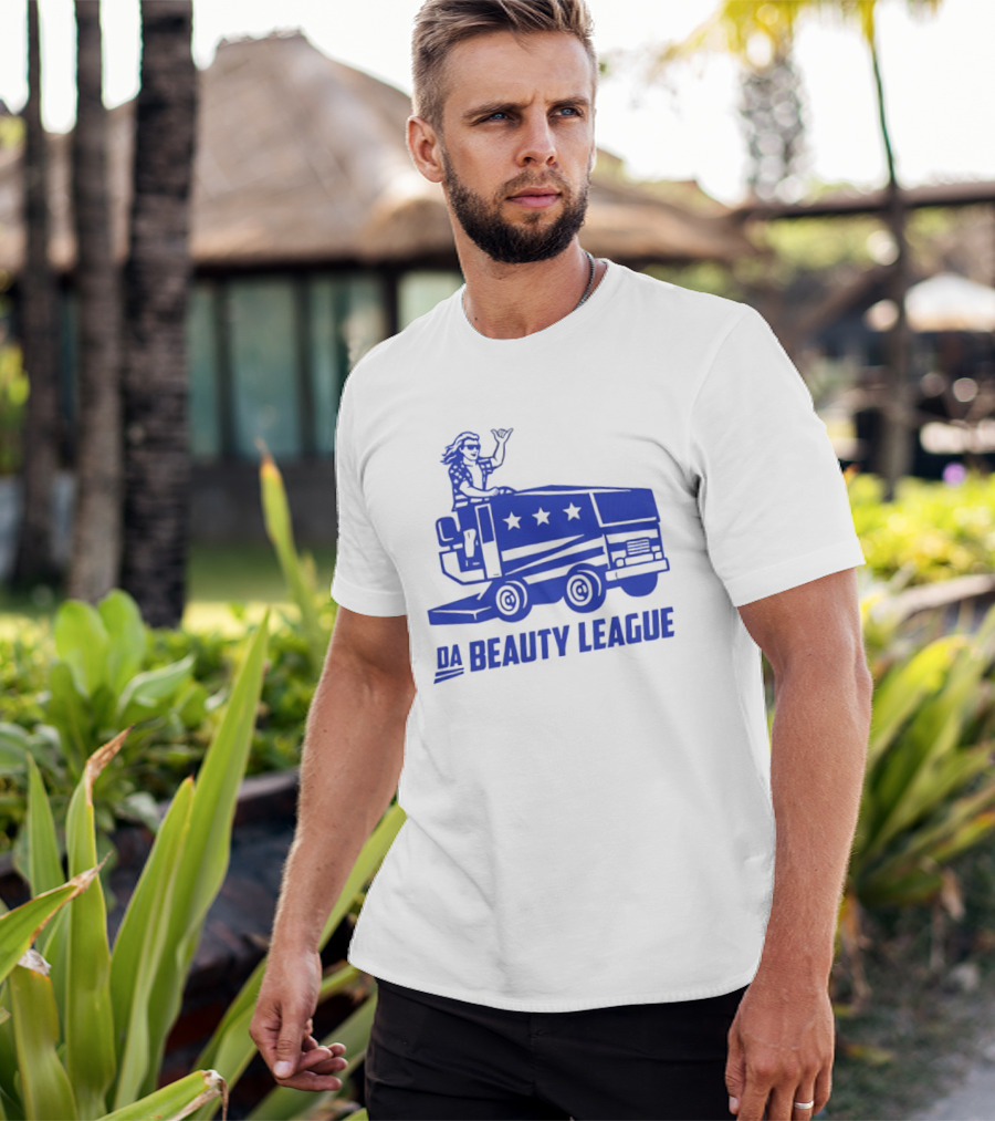 Da Beauty League Ice Resurfacer Shaka Sign T-Shirt